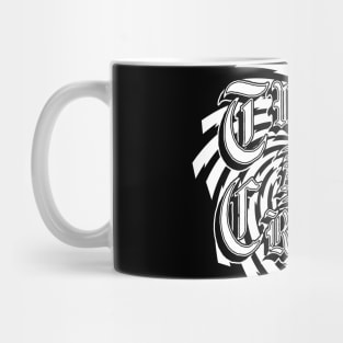 Twist and Crawl - White Print Mug